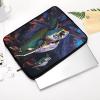 17inch Laptop Sleeve Bag A Colorful Tropical Sea Turtle Laptop Bag Shockproof Computer Carrying Cover Slim Briefcase Handbag view 3