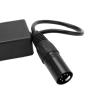 Syrisora Aviation Headset Adapter GA Dual Plugs to XLR 5 Pin Male Adapter Headphone Extension Cable view 4