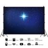 12x8ft Starry Night Sky Backdrop Outer Space Galaxy Stars Photography Background Nebula Shining Star Decorations Newborn Baby Shower Portrait Photo Booth 1st Birthday Party Photo view 3