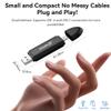 CarlinKit MINI SE Wireless CarPlay Adapter 2026 with OEM Wired CarPlay, Plug & Play/Auto-Connect/for USB-A & Type-C Dual Port Cars, Support Online Upgrade Wireless Dongle view 3