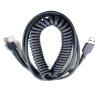 CEMELI USB 2.0 to RJ50 SCANNER CABLE SPRING WIRE for SCANNER to PC(6M) view 3