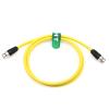 HangTon 12G 4K 30p Raw SDI Coaxial Video Cable BNC to BNC for Atomos Ninja V SmallHD Cine 13 Sony FX9 Camera Monitor Flexible Shielded Yellow Canare LV-61S 75 ohm 3M view 1