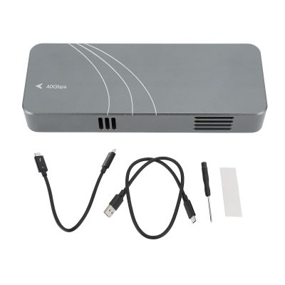 USB3.2 GEN2 SSD Enclosure for OS Laptop Air Pro 2013 to 2017 40Gbps Supports UASP Acceleration TRIM External SSD Enclosure