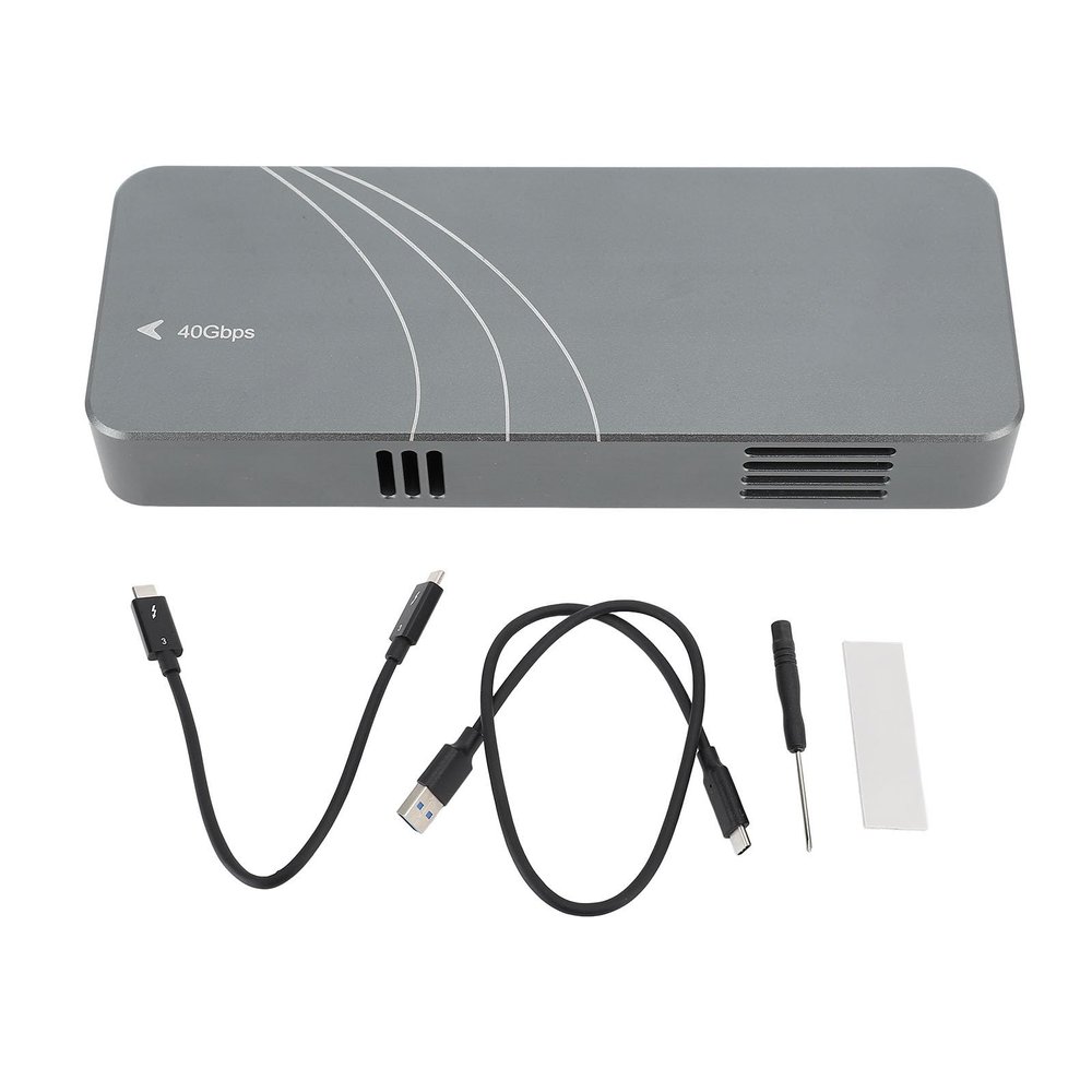USB3.2 GEN2 SSD Enclosure for OS Laptop Air Pro 2013 to 2017 40Gbps Supports UASP Acceleration TRIM External SSD Enclosure