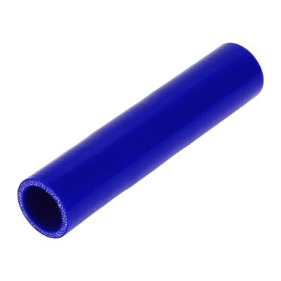 X AUTOHAUX 1 Pcs 32mm/1.26" ID 200mm/7.87" Length 0 Degree Blue Car Silicone Hose Coolant Hose Universal