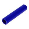 X AUTOHAUX 1 Pcs 32mm/1.26" ID 200mm/7.87" Length 0 Degree Blue Car Silicone Hose Coolant Hose Universal view 1