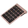 Akozon BT304 22-Key Numeric Mini Keyboard, 5.0 Compatible - and Ergonomic Design for, and OS Systems (Rose Gold) view 1