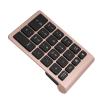 Akozon BT304 22-Key Numeric Mini Keyboard, 5.0 Compatible - and Ergonomic Design for, and OS Systems (Rose Gold) view 4