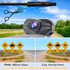 JUNHAOZ Car Rear View Camera, Backup Camera for Car, Trucks, SUVs, Pickup, 4.3-inch IPS Monitor, Night Vision, DIY Guide Lines, Front/Rear Camera Switch,IP69 Waterproof K4301 view 4