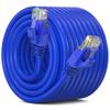 Maximm Outdoor Ethernet Cable 200ft - CAT6 LAN Network Cable, Waterproof & Weatherproof, High-Speed Internet Cord for Outdoor Use - Heavy Duty, UV Resistant - Blue view 1