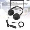 ciciglow Corded Telephone Headset, Binaural Office Phone Headset with Noise Cancelling Mic Support USB C to USB 3.5mm, Landline VoIP Headset for PC Laptop Tablet Phone view 2