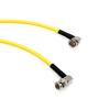 HangTon 12G SDI 4K 60P BNC Video Coaxial Cable for Alexa 35 Komodo C500 mk2 Venice FS7 Camera Atomos Ninja V SmallHD Hollyland Feelworld Monitor Teradek, Yellow 75 Ohm 30cm view 2