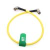 HangTon 12G SDI 4K 60P BNC Video Coaxial Cable for Alexa 35 Komodo C500 mk2 Venice FS7 Camera Atomos Ninja V SmallHD Hollyland Feelworld Monitor Teradek, Yellow 75 Ohm 30cm view 4