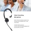Corded Telephone Headset, Single Ear Office Phone Headset with Noise Cancelling Mic Support USB C to USB 3.5mm, Landline VoIP Headset for PC Laptop Tablet Phone view 2