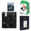 Fujifilm Instax Mini 99 Instant Film Camera, Matte Black, Bundle with Instant Daylight Film Pack and Photo Album view 1