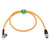 HangTon 12G 4K Raw SDI Coaxial Video Cable BNC for ARRI Steadicam Transvideo Starlite Blackmagic Studio Canon Sony Camera Teradek Bolt SmallHD Feelworld Monitor 80cm view 1