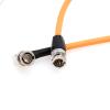 HangTon 12G 4K Raw SDI Coaxial Video Cable BNC for ARRI Steadicam Transvideo Starlite Blackmagic Studio Canon Sony Camera Teradek Bolt SmallHD Feelworld Monitor 80cm view 3