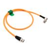 HangTon 12G 4K Raw SDI Coaxial Video Cable BNC for ARRI Steadicam Transvideo Starlite Blackmagic Studio Canon Sony Camera Teradek Bolt SmallHD Feelworld Monitor 80cm view 4