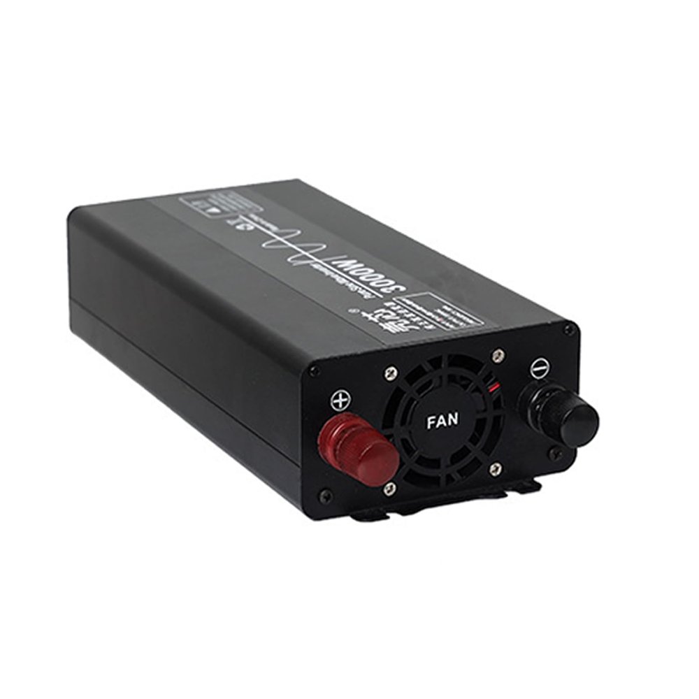 AZUIQiMeng 3000W Pure Sine Wave Inverter, DC 12V 24V 48V 60V to AC 120V 220V Power Converter for Home RV Truck Off-Grid Solar, 24V to 220V(24V to 220V)
