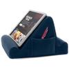 Brookstone Tablet Lap Cushion - Tablet and Phone Holder for Bed, Flights, and Travel, Two Angled Memory Foam Lap Desk for Reading and Hands Free Viewing, Compatible iPad and Kindle Accessories, Blue view 1