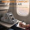 Brookstone Tablet Lap Cushion - Tablet/Phone/Ebook Holder for Bed, Flights, and Travel, Memory Foam Lap Desk for Reading and Hands Free Viewing, Compatible iPad and Kindle Accessories, Grey view 3