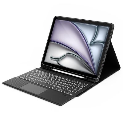 Sahara - Navigate Series Keyboard Case with Track Pad for iPad Air 11" (M2 2024/M3 2025), Black, (TB00425)