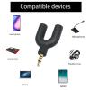 MLWSKERTY 2PCS 3.5mm TRRS Headphone Microphone Splitter Adapter for 3.5mm Standard Devices Various view 2