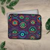 Art and Beyond Protective Sleeve Case for iPad Regular, Air, Pro 9 10 11 12 13"" inch Gothic Gore Psychedelic Eyeball Design Emo Punk Eyeballs Pattern Cute Carrying Cover Bag view 3