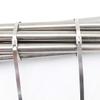ANRUWEI Metal strapping,metal straps heavy duty,100PCS 4.6 * 300mm Premium Stainless Steel Cable Ties, SS304 Stainless Steel Zip Ties, Metal Cable Ties, Silver view 4