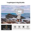 K&F CONCEPT Tripod Leveling Base, Aircraft Grade Aluminum Leveler Stand, 3/8or 1/4Thread, +/-5Precise Angle AdjustmentIdeal Tripod Base for Macro and Panoramic Photography. view 4