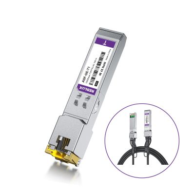 1000Base-T SFP to RJ45 Transceiver and 10G SFP+ DAC Passive Cable(1.6ft)