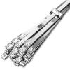 Metal strapping,metal straps heavy duty,24"Stainless Steel Cable Ties,20PCS Metal Cable Zip Ties Heavy Duty, 304 Steel Cable Tie, 500Lb Strength view 1