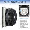 AJSWISH SK3244.110 K2E250-AH38-16 115V 145W Cabinet Fan K2E250-AH38-16 AC Fan view 2