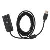 USB to 3.5mm Jack Audio Sound Card Adapter with Headphone and Microphone Jack for Kingston Cloud II PC,Laptop,Linux,Desktops, and More Device view 4
