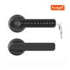 YAXRO T2 Tuya App Mobile Smart Lock Control Intelligent Biometric Identification Fingerprint Password Single Lock Wooden Door(Silver Tuya) view 3