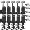 Retevis RT68 Two-Way Radios(10 Pack) Bundle with Shoulder Mic(10 Pack), Long Range Walkie Talkies for Adults, 2 Way Radio with Earpiece, Walkie Talkie Rechargeable with Charging Base view 1