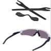 Bowyer 1 Pair Replacement Rubber Kits Compatible with Oakley Radar EV Pitch OO9211 / Path OO9208 / Path Asian Fit OO9275 Sunglass-Black view 1