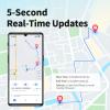 GPS Tracker for Vehicles, No Monthly Fee, No Subscription with Real-Time Tracking, 4G SIM and Data Included, Trip History, GeoFence, Speeding Alerts, Global Coverage, OBD, for Fleets & Families view 3