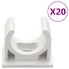 Gecheer Cable Trunking Cable Hider, Cord Hider Wire Hiders for TV on Wall,s with Clips 0.79 32.8' PVC SF280781A view 4