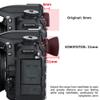 Long Soft Eyecup Eyepiece Viewfinder Cover & Microfiber Padded Hand Strap for Nikon D780 D750 D7500 D7200 D7100 D7000 D5200 D5100 D3500 D3400 D3300 D3200 D610 D600 Cameras view 4