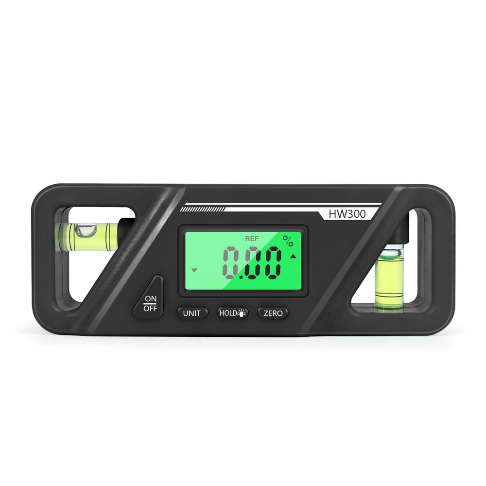 Digital Angle Finder Level Box, 3 in 1 Protractor Inclinometer Bevel Box for Helicopter Bevel Angle