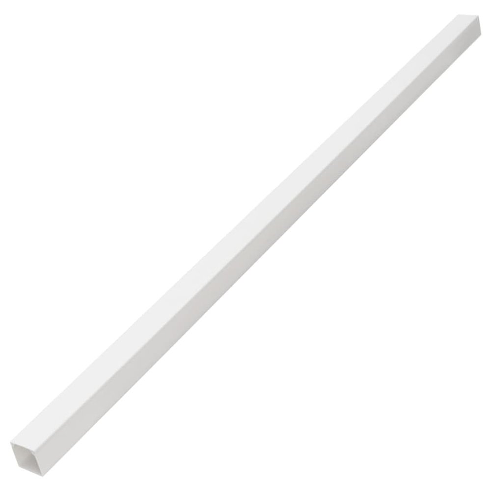 Gecheer Cable Trunking Cable Hider, Cord Hider Wire Hiders for TV on Wall, Self-Adhesive 1.2"x0.8" 32.8' PVC SF280763A