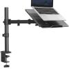 HUANUO Laptop Desk Mount - 17' to 32' Monitor Arm, Ventilated Tray, Fully Adjustable with Tilt, Swivel & Rotation, Holds up to 22 lbs view 1