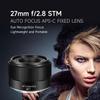 JINTU AF Portrait Lens 27mm f/2.8 Camera Prime Lens Auto Focus for Fuji Fujifilm X-Mount Cameras X-T100 X-T200 X-T30 X-PR01 X-PR02 X-PR03 X-E4 X-T10 X-T2 X-T20 X-T30 X-T3 X-T4 X-T5 view 3