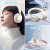 Noise Cancelling Headphones Wireless Bluetooth, Over Ear Headphones Bluetooth with Microphone, Cancelling Wireless Headphone Over Ear, 65h Playtime, Clear Calls, Comfort Fit For Travel (Beige) view 2