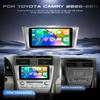 4G+128G Android 15 Car Stereo for Toyota Camry 2006-2011, Wireless CarPlay Android Auto, 9 Incell HD Touch Screen Car Stereo with GPS, WiFi, Bluetooth 5.0, 32 EQ, FM, SWC, Backup Camera view 3
