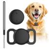 Waterproof Tracker Dog Collar Holder, GPS Dog/Cat Trackers (Smart Tag Included), Works with iOS (Only) Find My App, for Dogs Cats Pets -1 Pack Black view 1