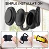 Waterproof Tracker Dog Collar Holder, GPS Dog/Cat Trackers (Smart Tag Included), Works with iOS (Only) Find My App, for Dogs Cats Pets -1 Pack Black view 3