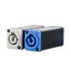 QZLIBEFUD 1pc LED AC Coupler Adapter Extender Connector Quality Panel Straight Adapter Blue White(White) view 1