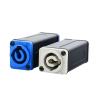 QZLIBEFUD 1pc LED AC Coupler Adapter Extender Connector Quality Panel Straight Adapter Blue White(White) view 2